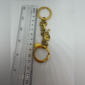 Horse and Carriage Keychain